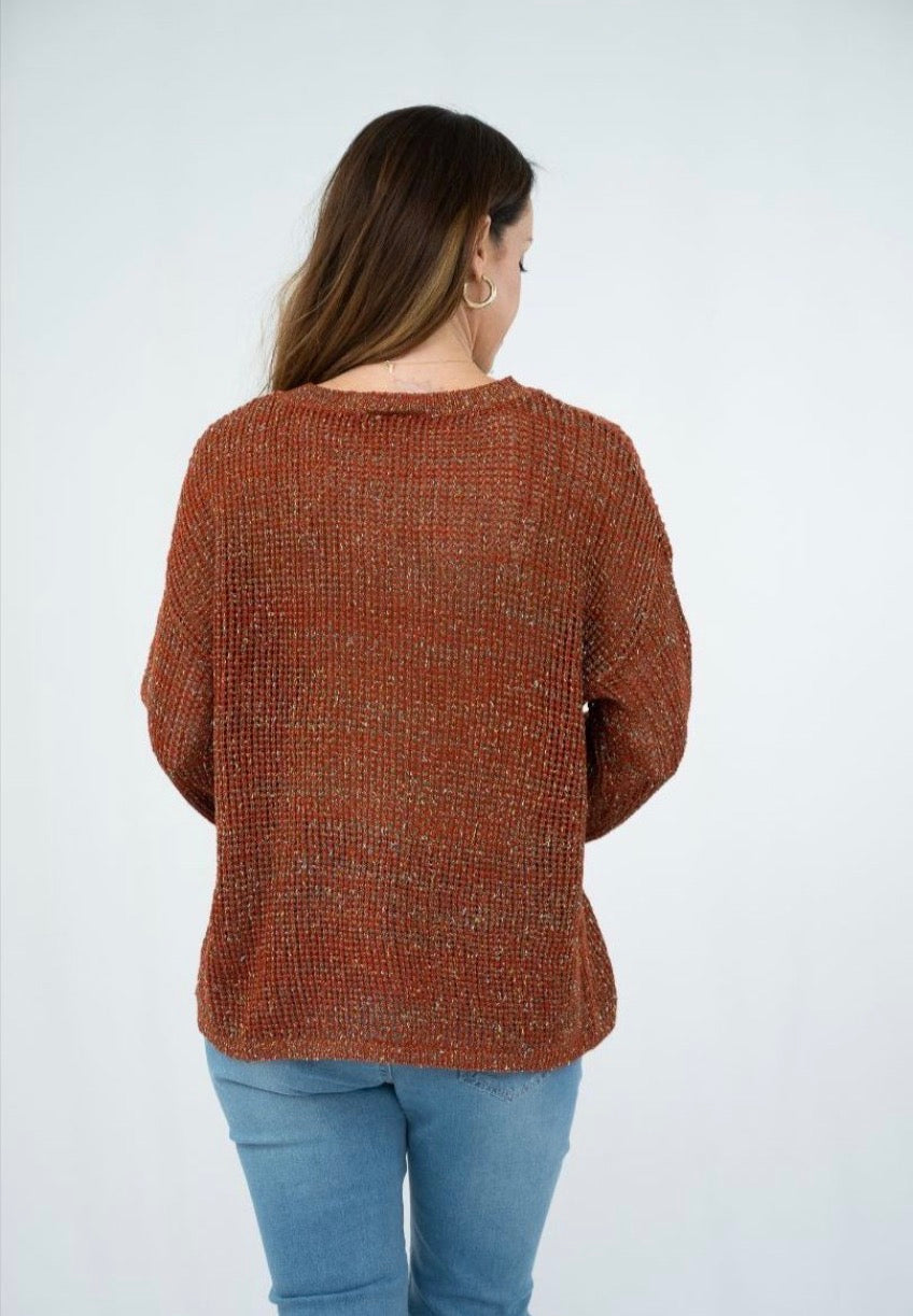 Open knit Top