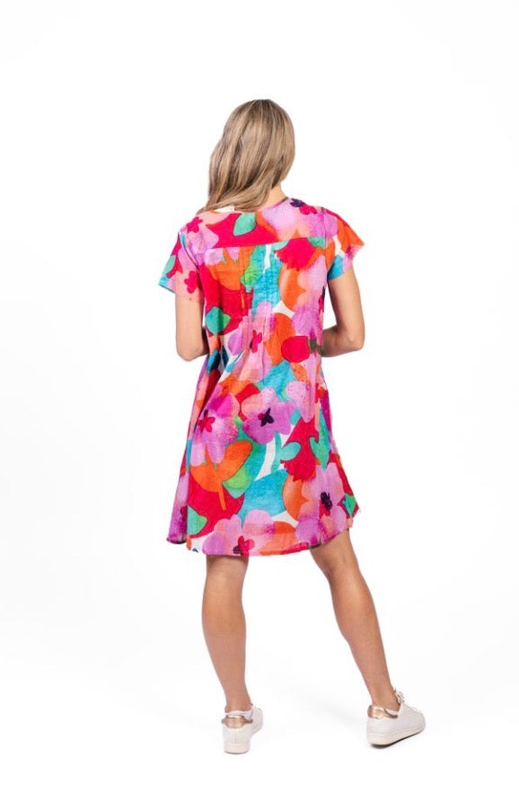 Nicola Dress Cap Sleeve