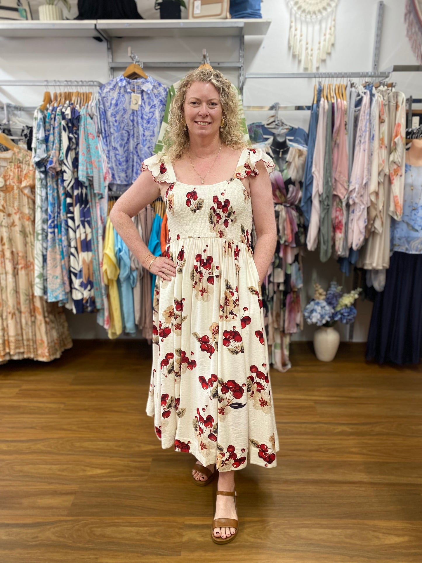 Mistletoe Maxi Dress
