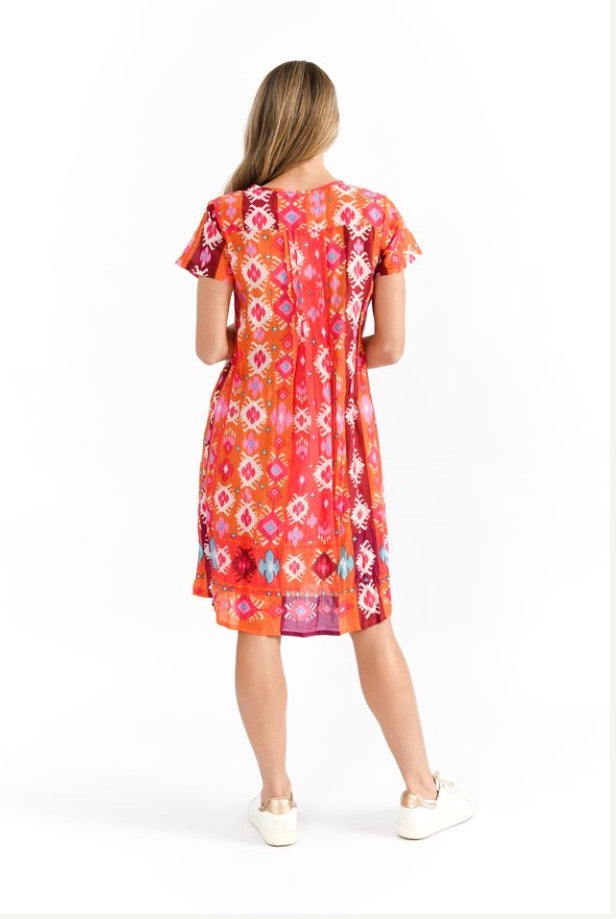 Nicola Dress Cap Sleeve