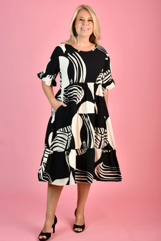 Paradise Dress Abstract