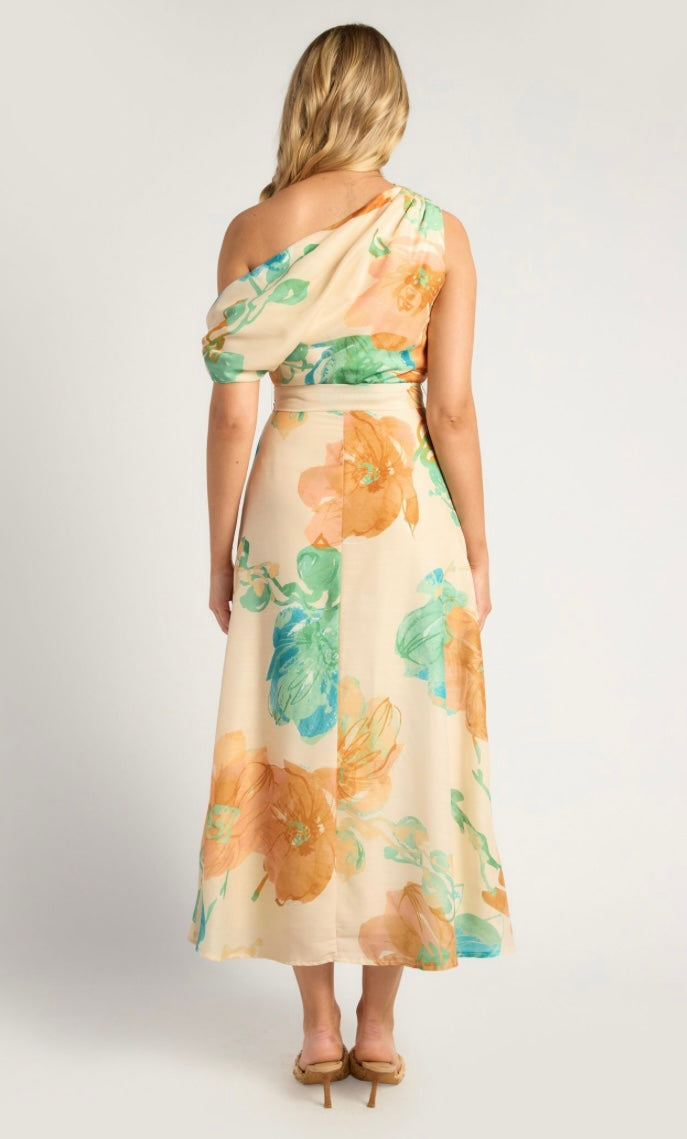 Pansy Off-Shoulder Dress