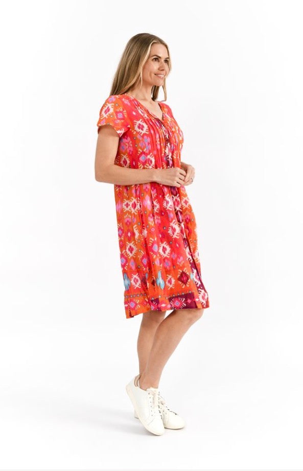 Nicola Dress Cap Sleeve