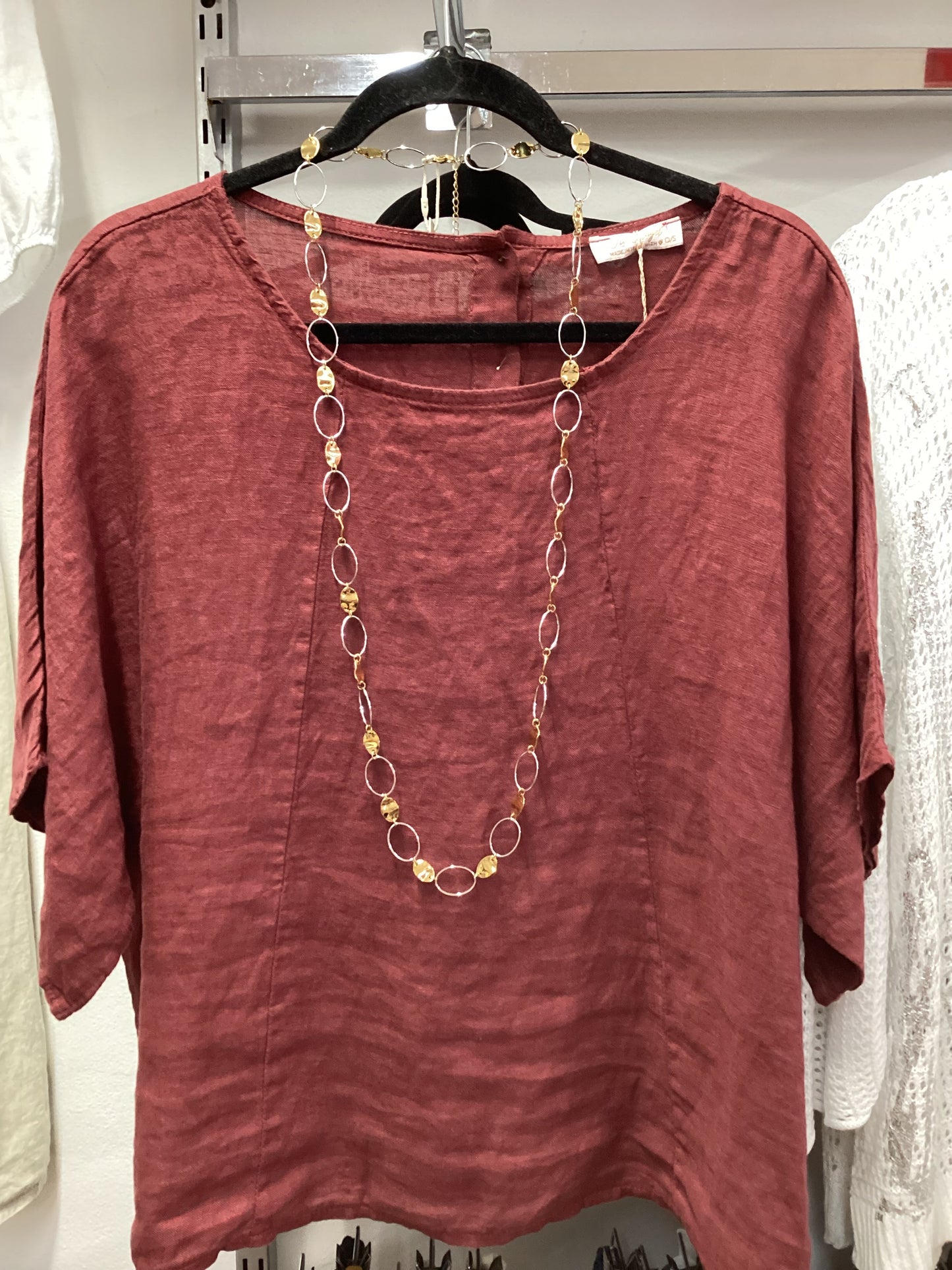 Francia Opera Necklace - Link Mixed
