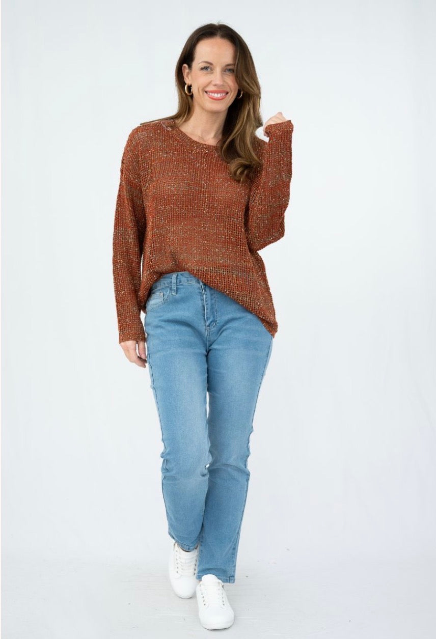 Open knit Jumper
