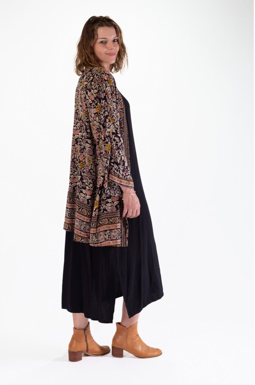 Desert Rose Short Kimono