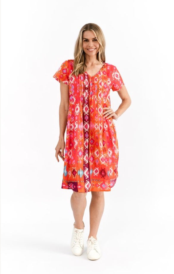 Nicola Dress Cap Sleeve