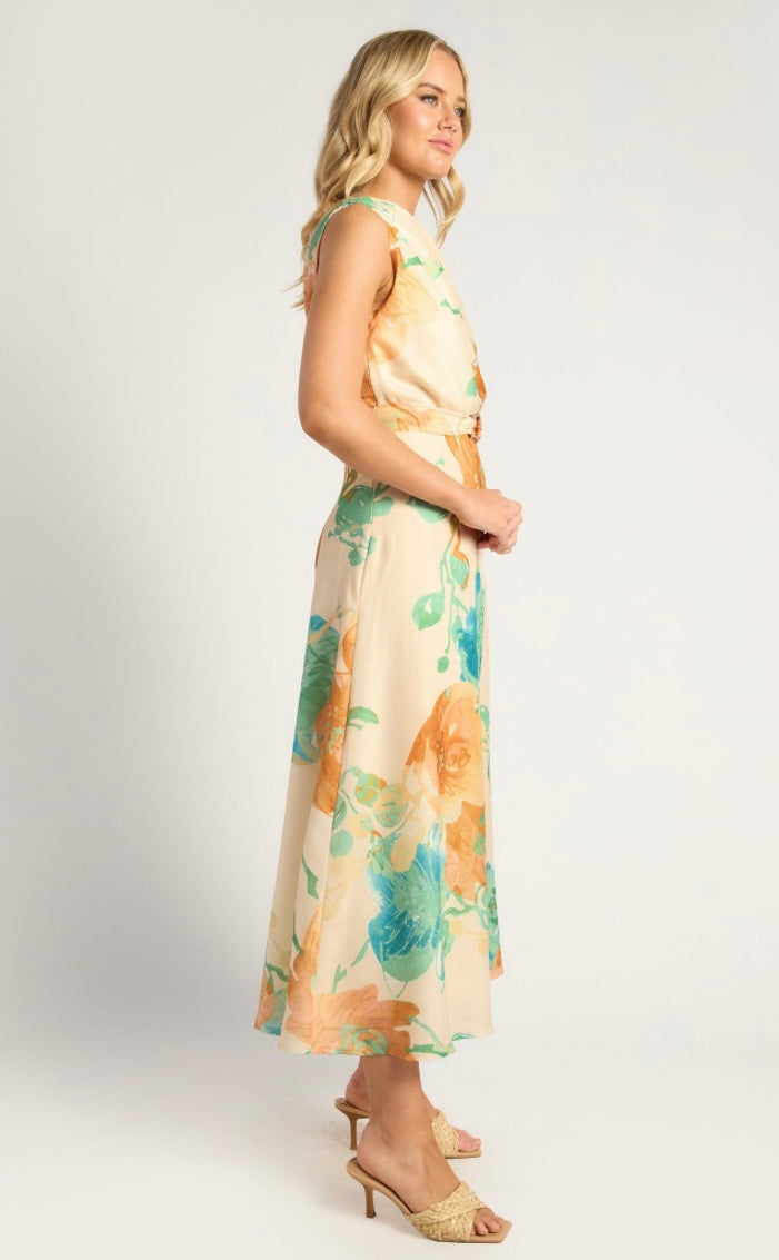 Pansy Off-Shoulder Dress