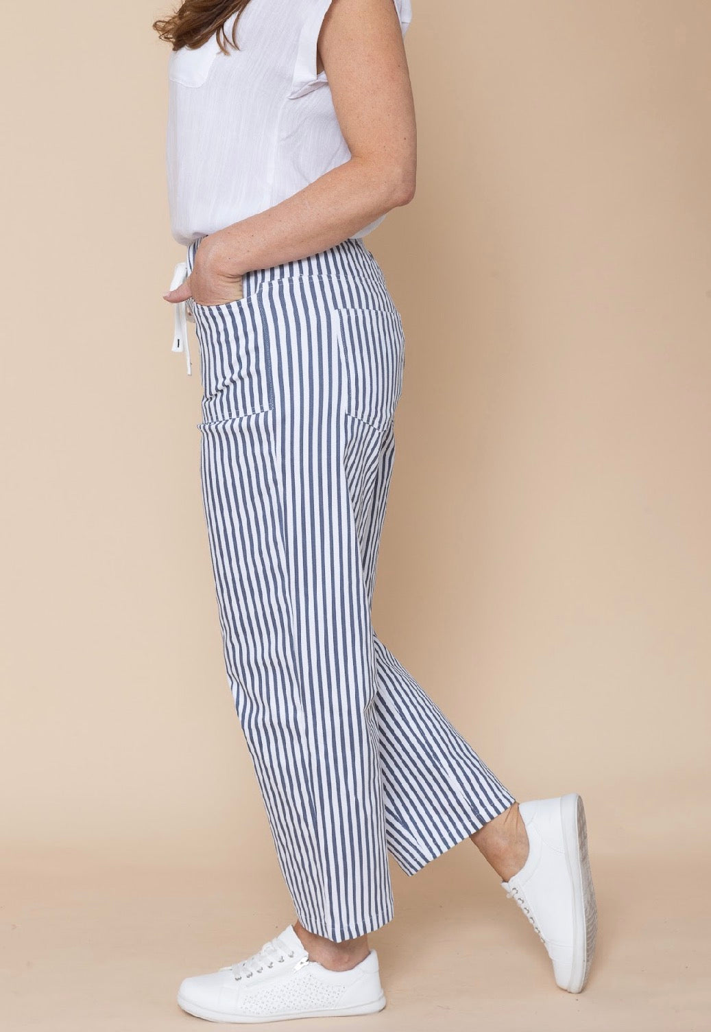 Cotton Striped pants