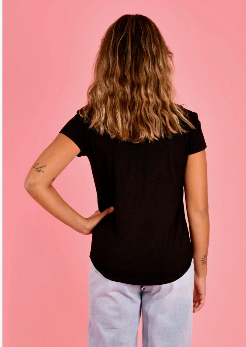 Bamboo V-neck Tops