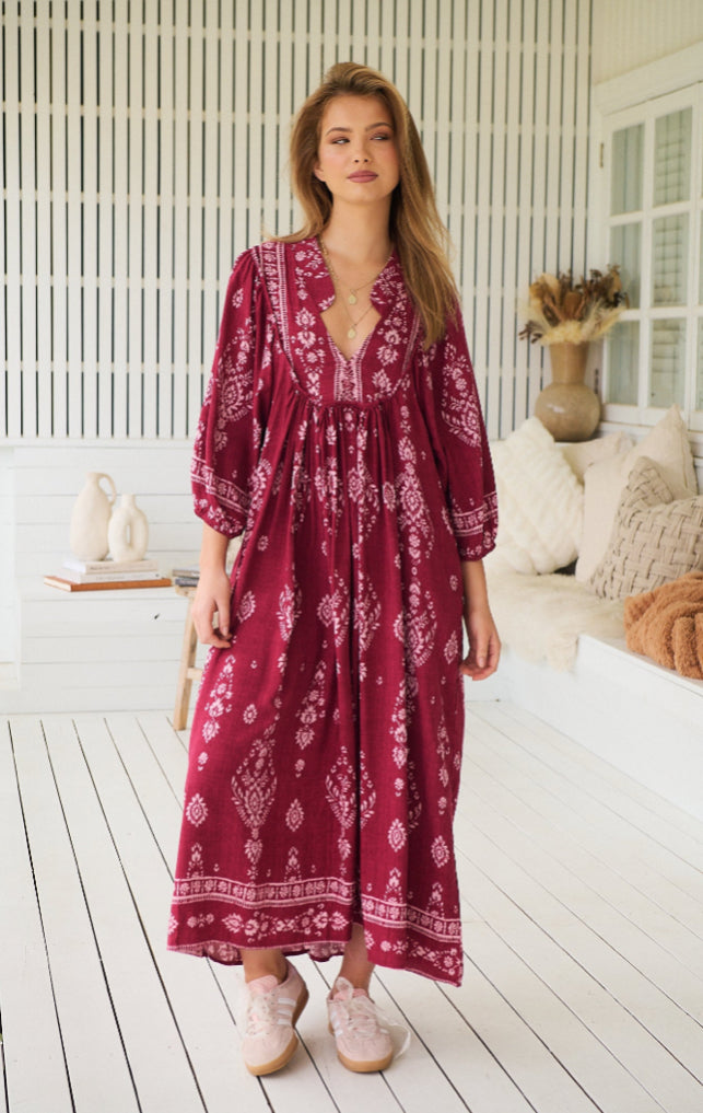Rhubarb Kiva Boheme Midi