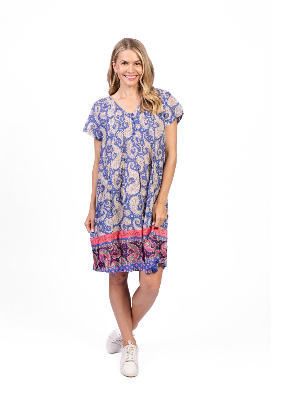 Nicola Dress Cap Sleeve