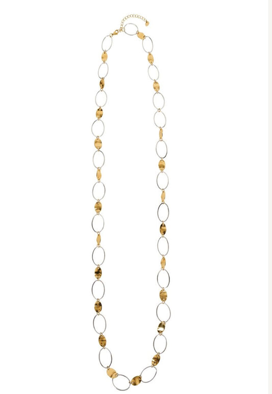 Francia Opera Necklace - Link Mixed