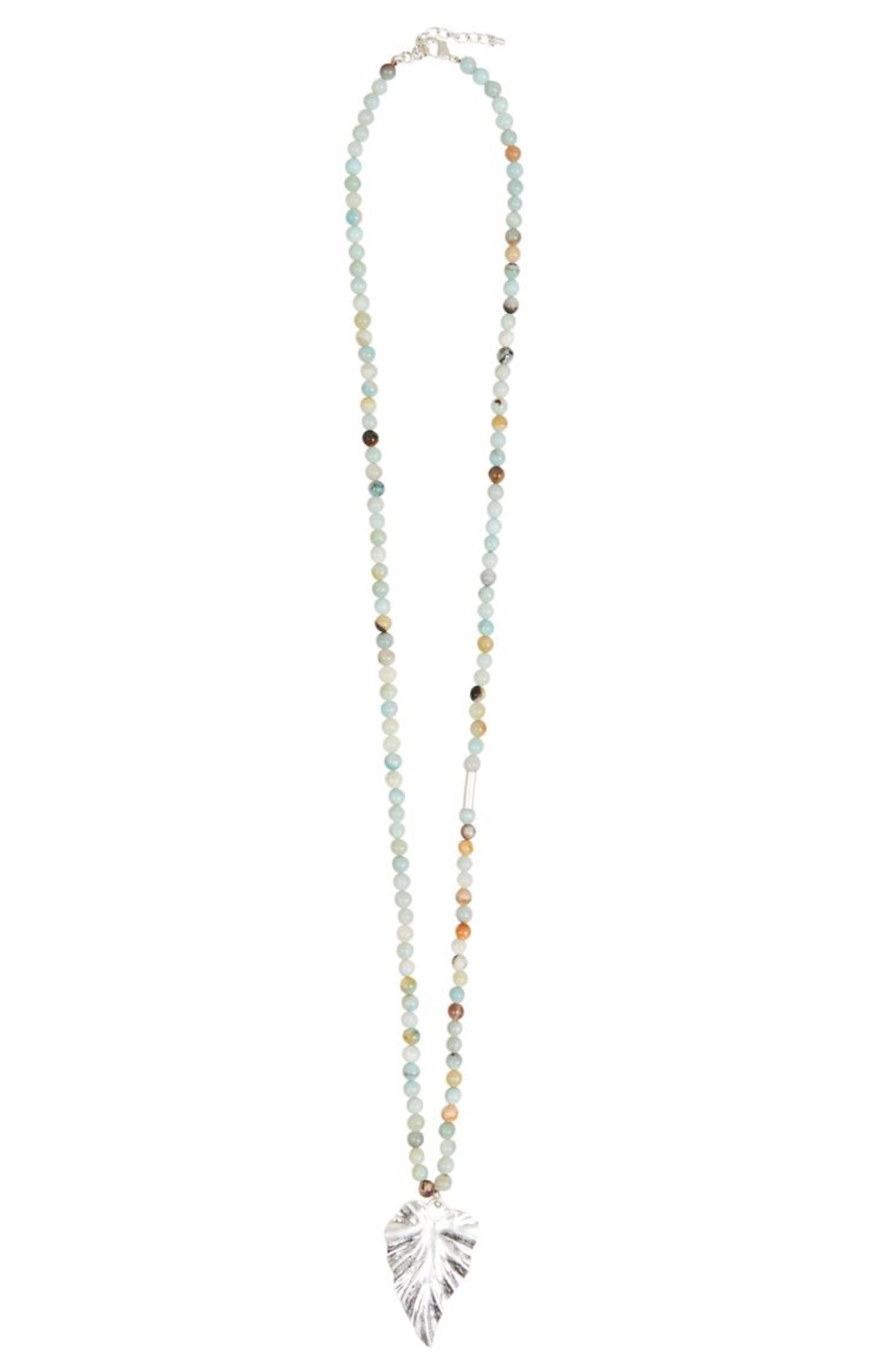 Mizu Necklace - Sliver Leaf