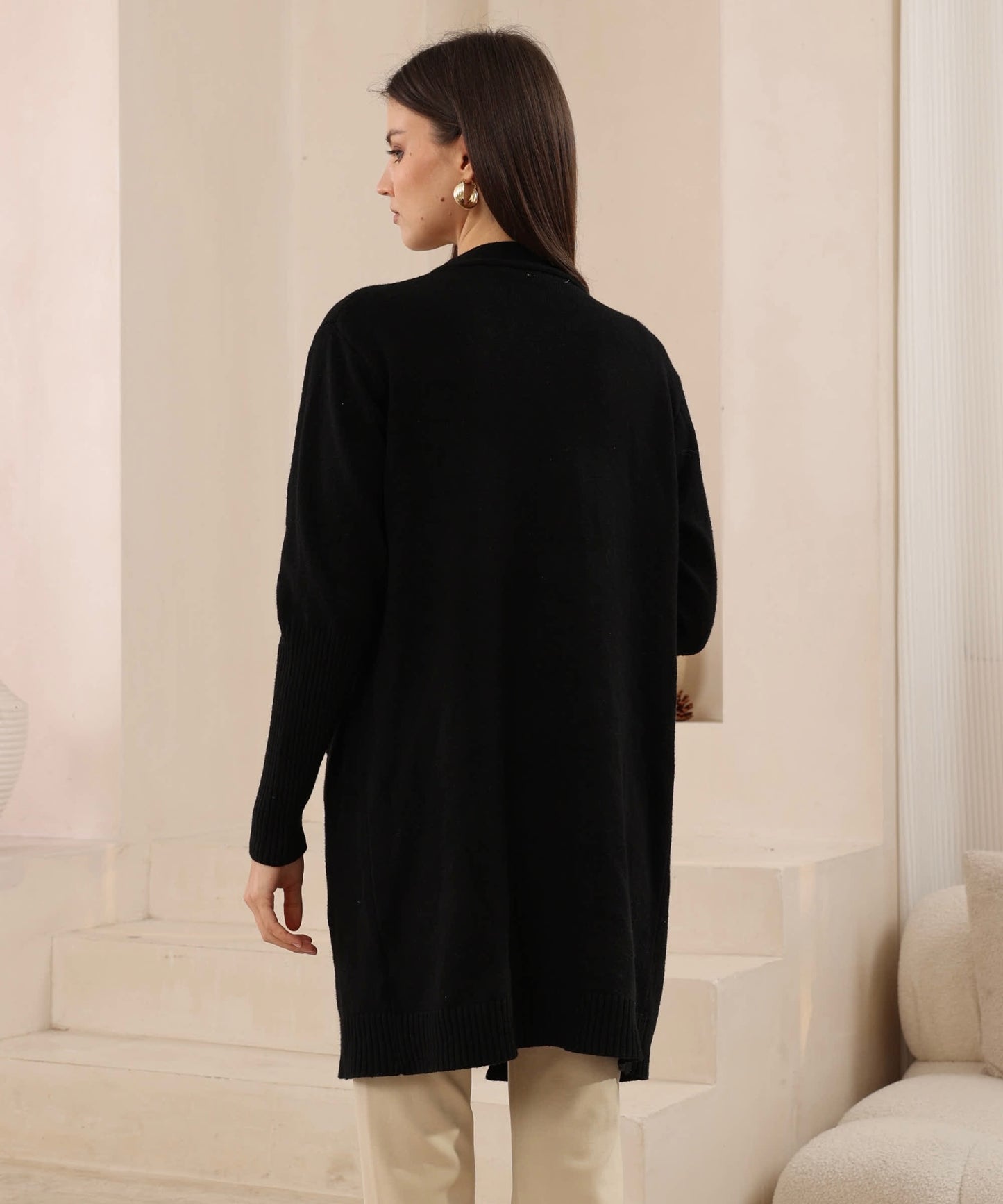 Wool Blend Cardigan