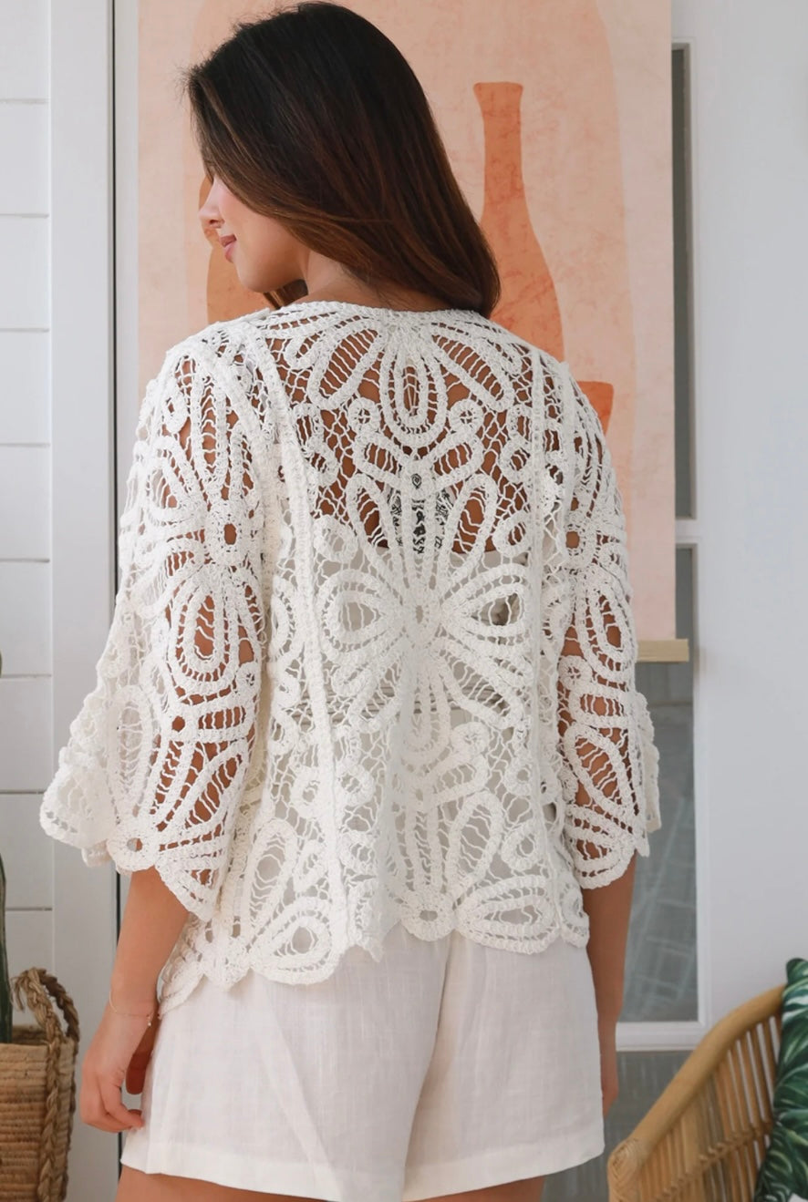 Crocheted Cardigan