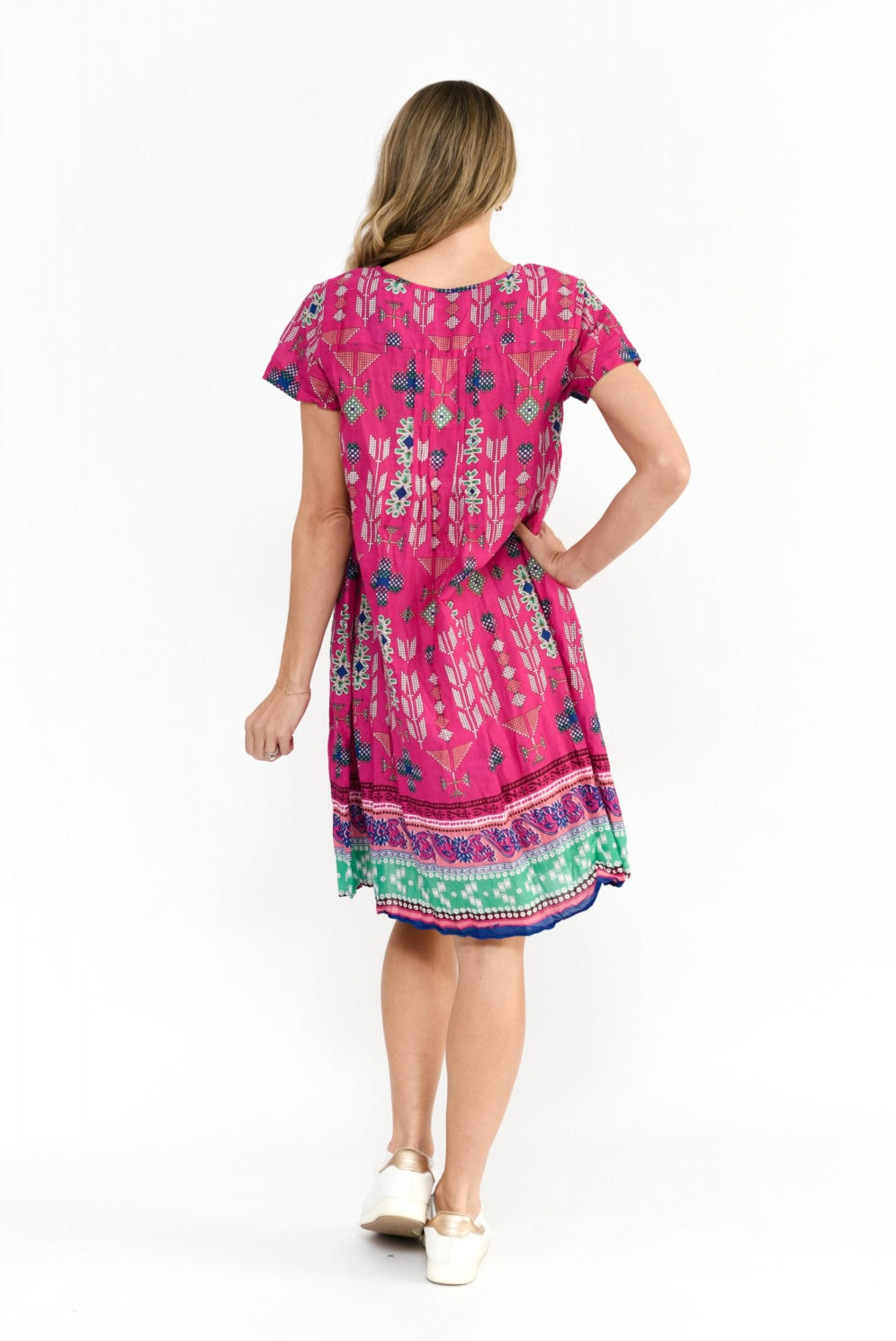 Nicola Dress Cap Sleeve