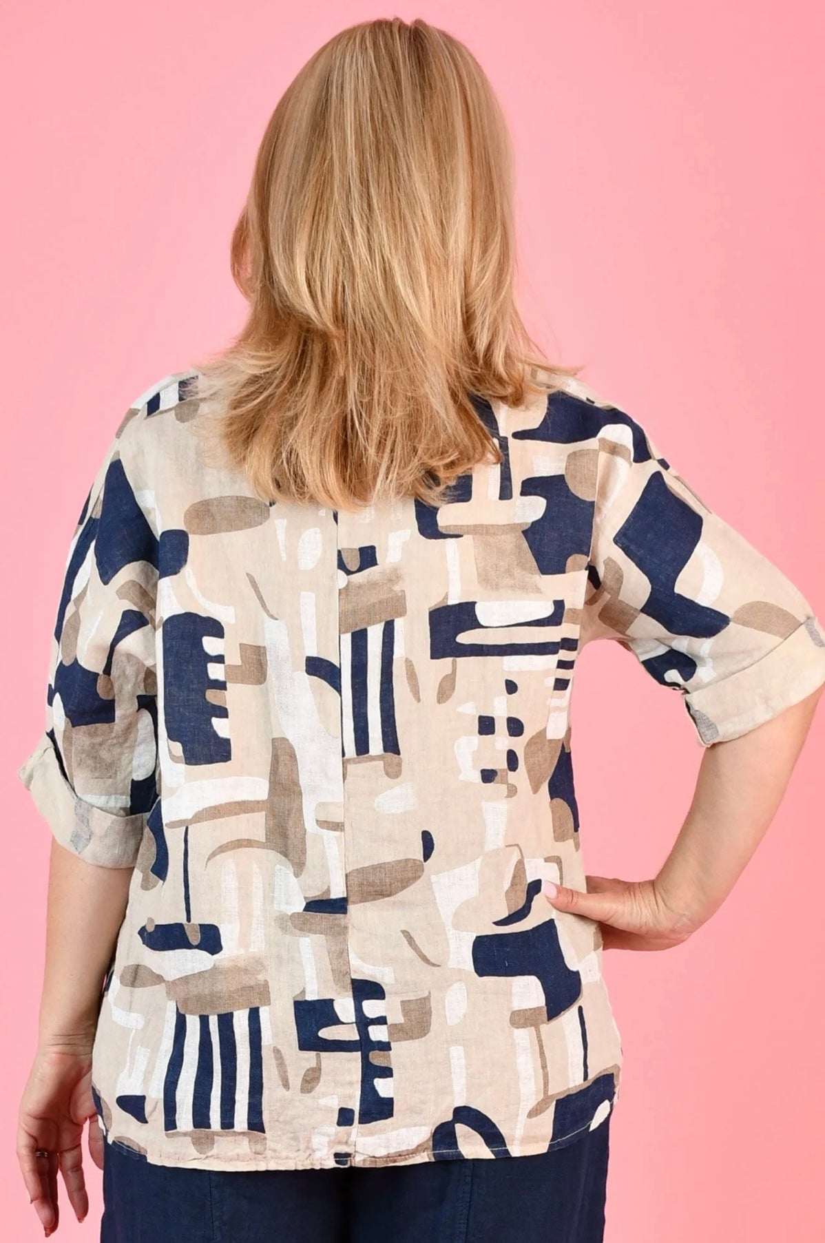 Vino Linen Top