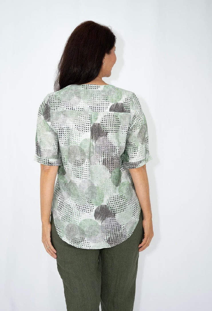 Glitter Circular Blouse