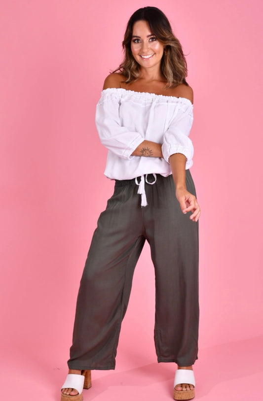 Long Rouched Pants