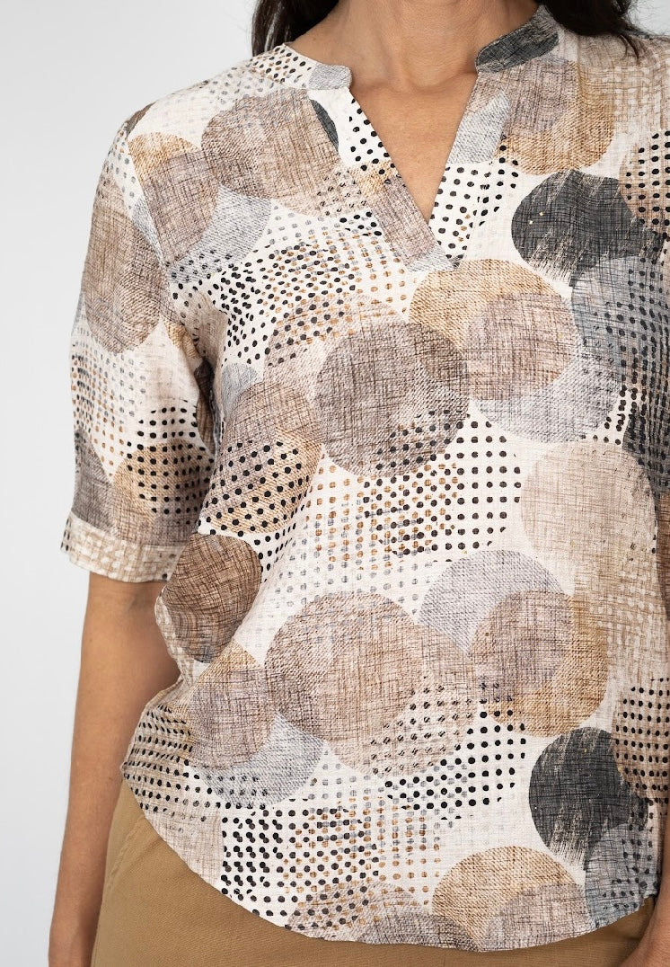Glitter Circular Blouse