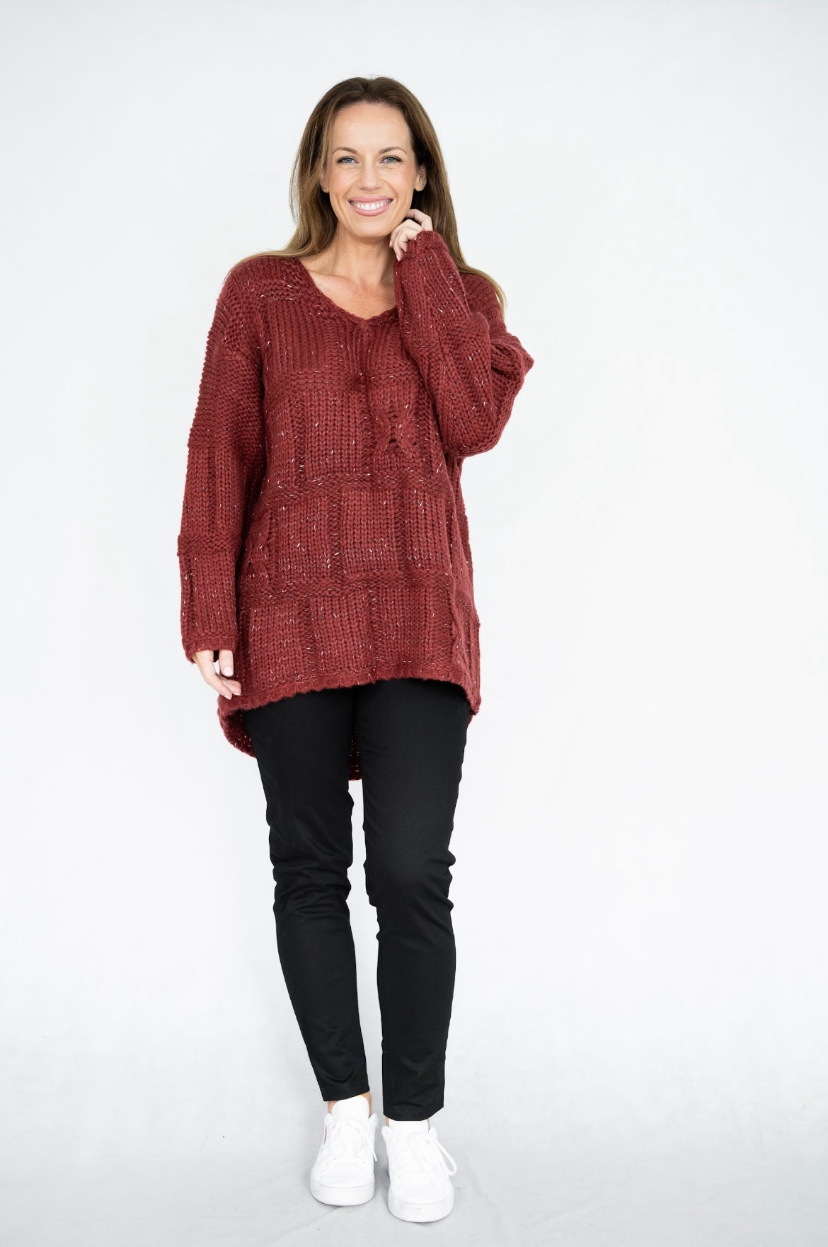 Wool Cable Knit Jumper
