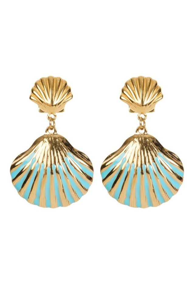 Brasilia Blue Earrings - Drop