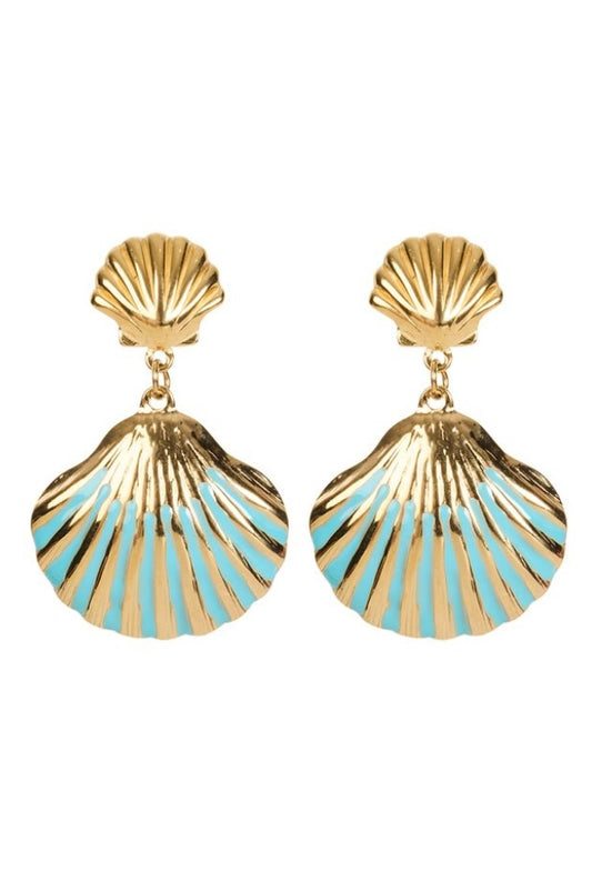 Brasilia Blue Earrings - Drop
