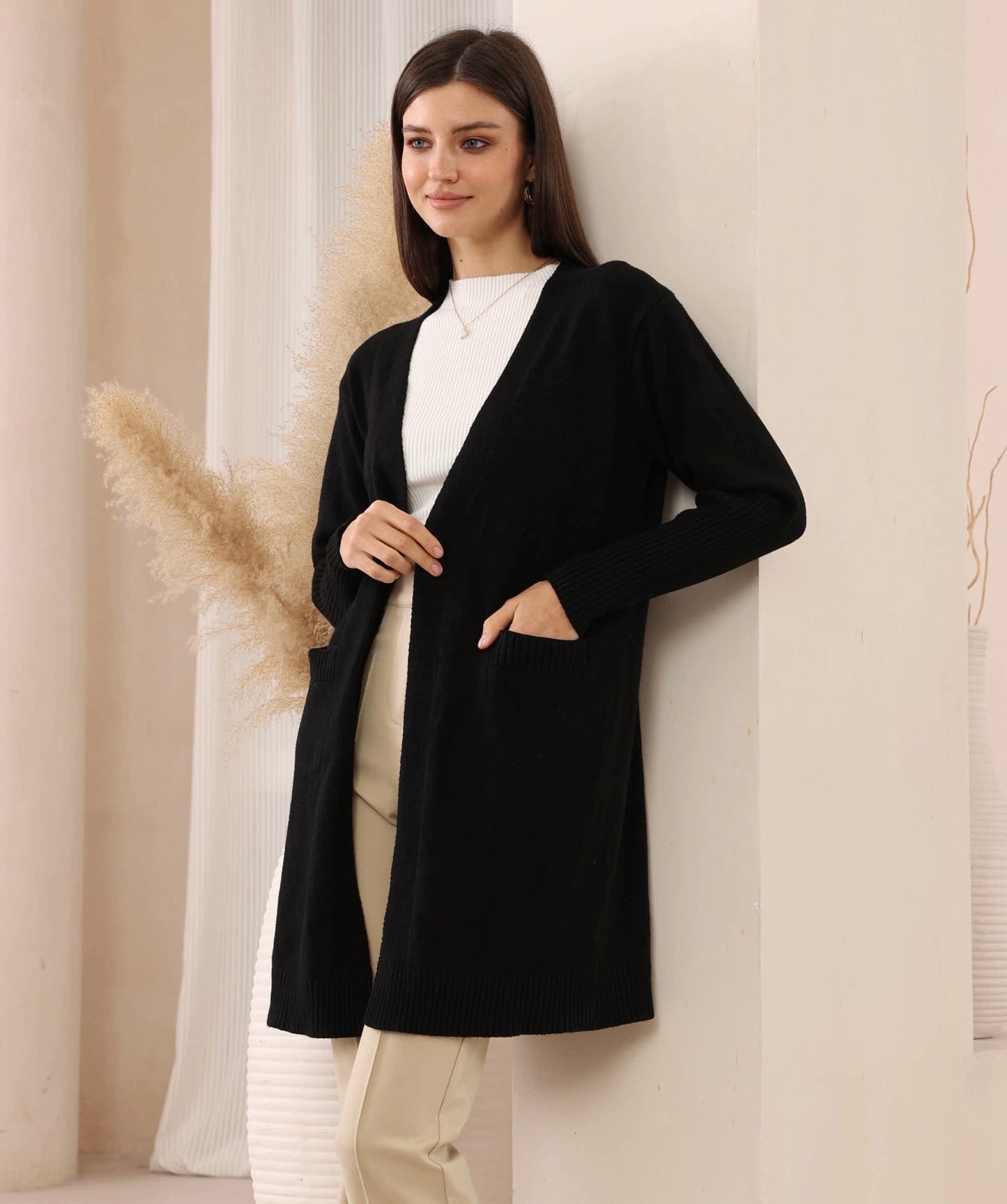 Wool Blend Cardigan
