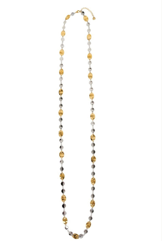 Francia Opera Necklace - Pressed Mix