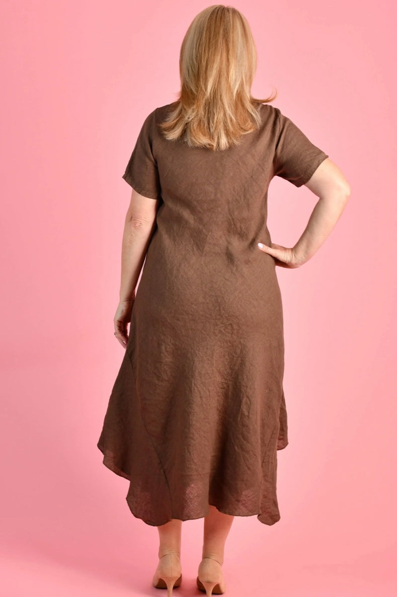 Lelia Linen Dress
