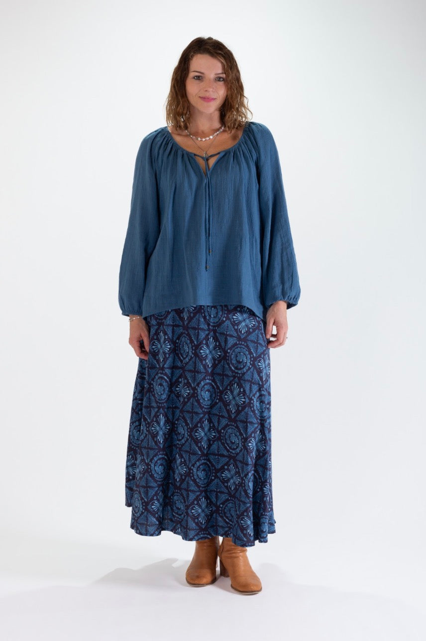 Rose Cotton Long Sleeve