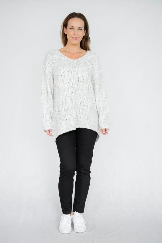 Wool Cable Knit Jumper