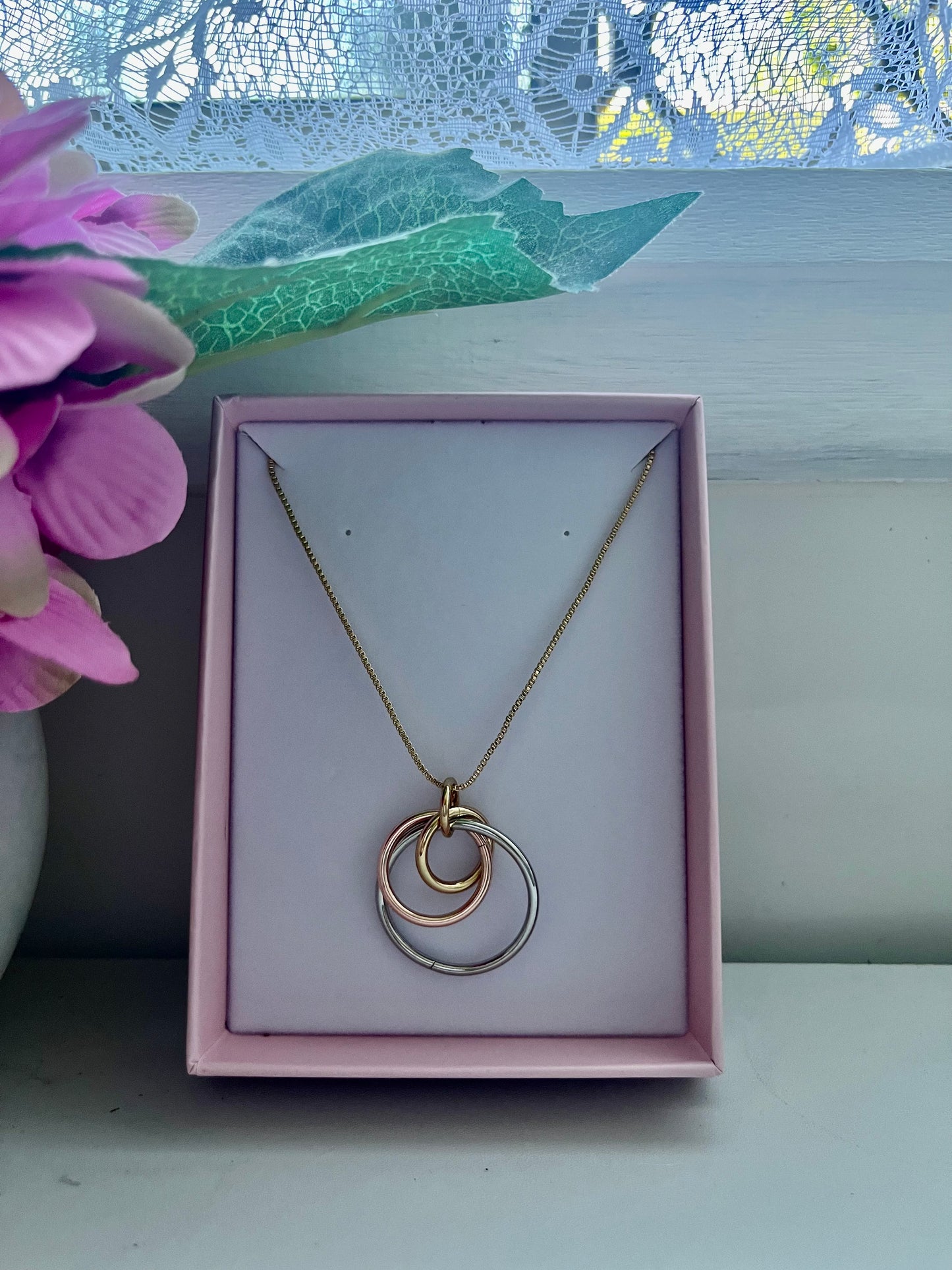 3-Ring Necklace
