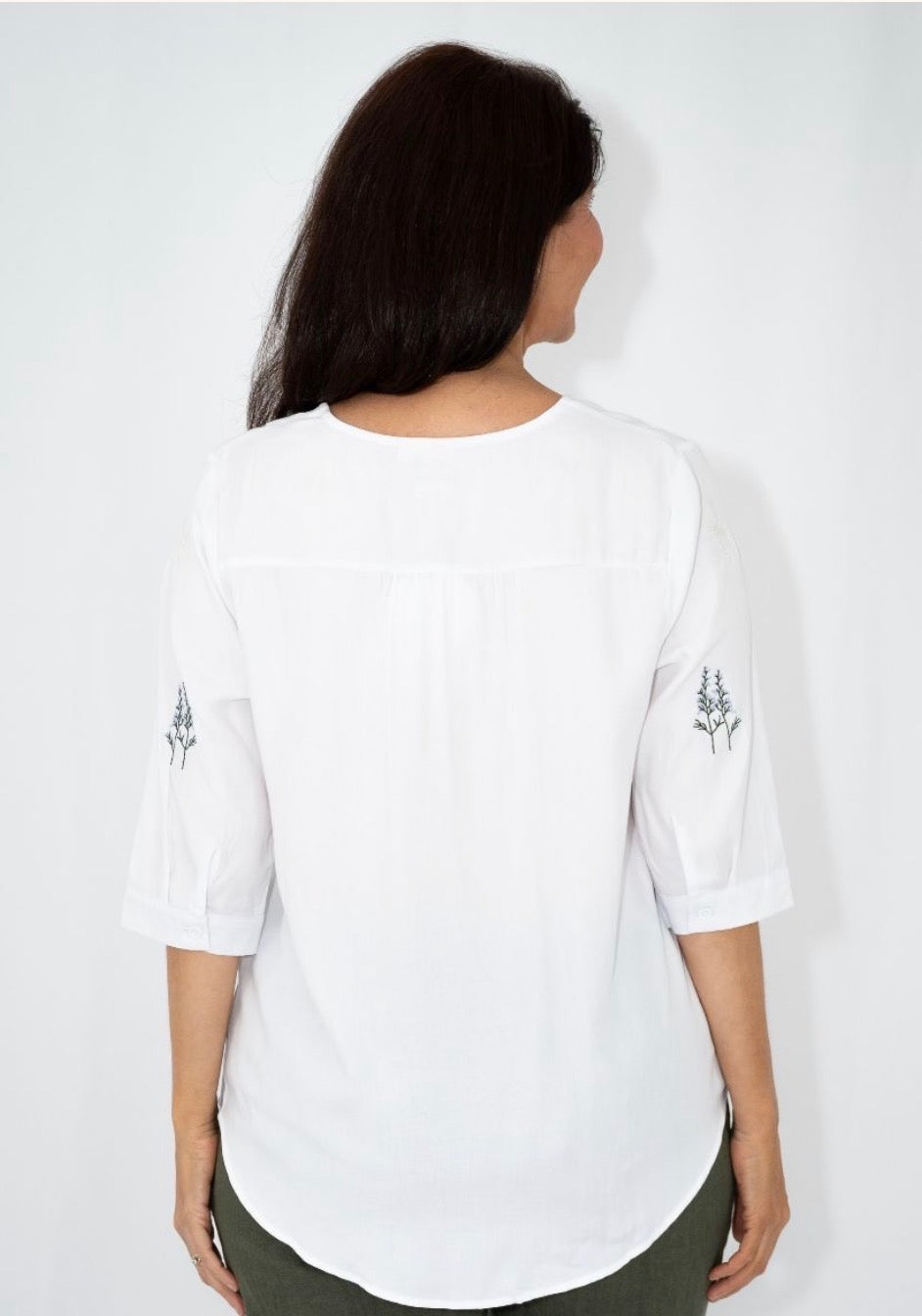 Floral embroidered Top