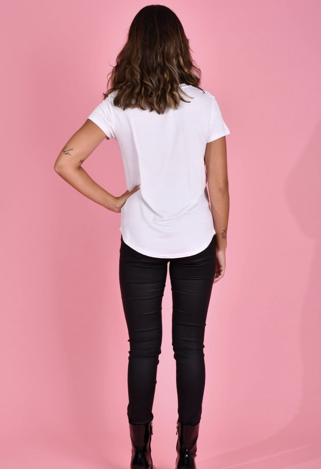 Bamboo V-neck Tops